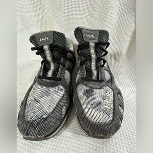 Huk camouflage white, gray, black Huk Attack fishing shoes